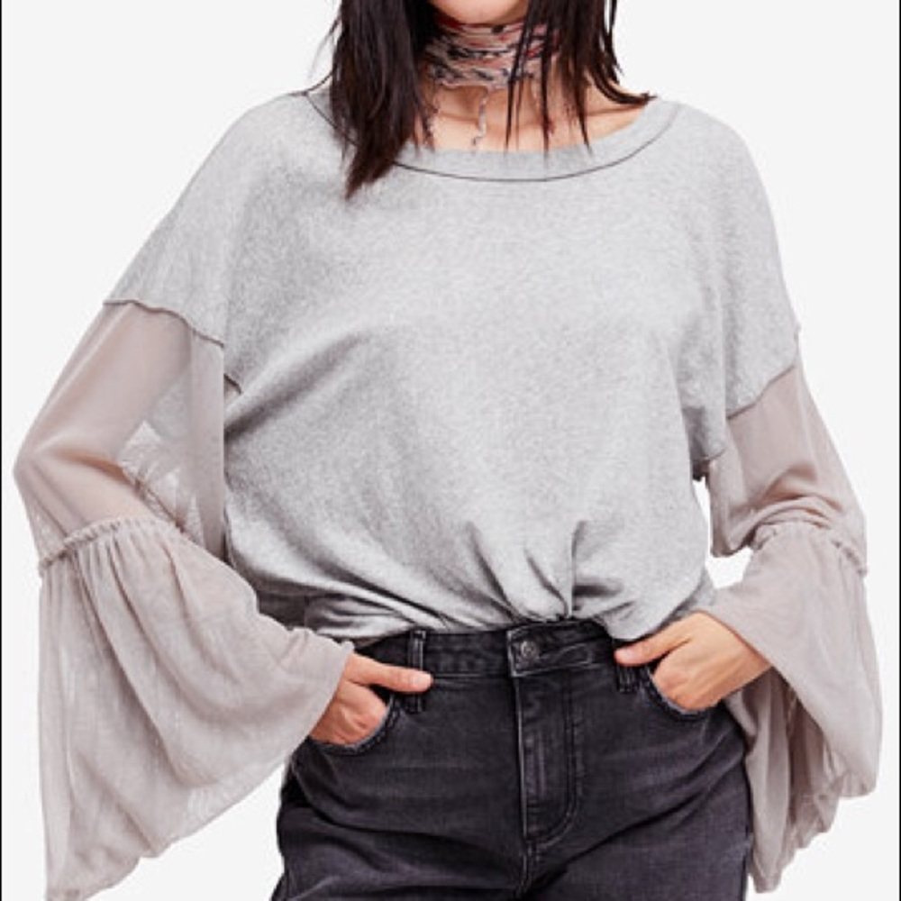 NWT Free People Still Got It Long Sleeve Tee - Picture 1 of 8